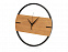 Деревянные часы с металлическим ободом «Time Wheel» с логотипом в Астрахани заказать по выгодной цене в кибермаркете AvroraStore