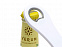 Открывашка для бутылок, с магнитом, белый с логотипом в Астрахани заказать по выгодной цене в кибермаркете AvroraStore