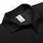 Рубашка поло Heavymill черная с логотипом в Астрахани заказать по выгодной цене в кибермаркете AvroraStore