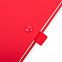 Бизнес-блокнот А5 FLIPPY, красный, твердая обложка, в линейку с логотипом в Астрахани заказать по выгодной цене в кибермаркете AvroraStore