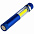 Фонарик-факел LightStream, малый, синий с логотипом в Астрахани заказать по выгодной цене в кибермаркете AvroraStore
