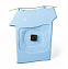 Часы «Рубашка», небесно-голубые с логотипом в Астрахани заказать по выгодной цене в кибермаркете AvroraStore