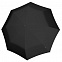 Складной зонт U.090, черный с логотипом в Астрахани заказать по выгодной цене в кибермаркете AvroraStore