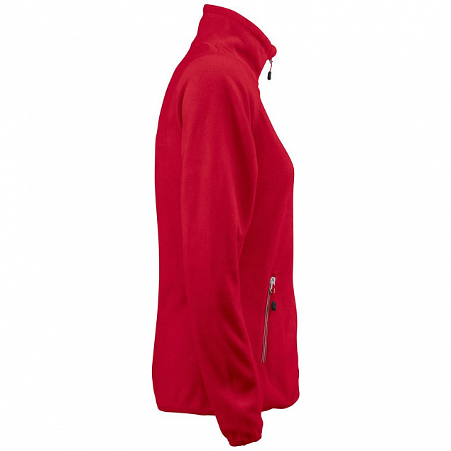 Куртка флисовая женская TWOHAND красная с логотипом в Астрахани заказать по выгодной цене в кибермаркете AvroraStore