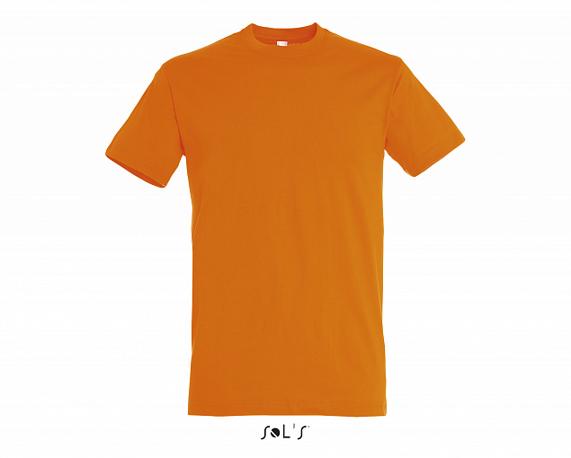 Фуфайка (футболка) REGENT мужская,Оранжевый XXS с логотипом в Астрахани заказать по выгодной цене в кибермаркете AvroraStore