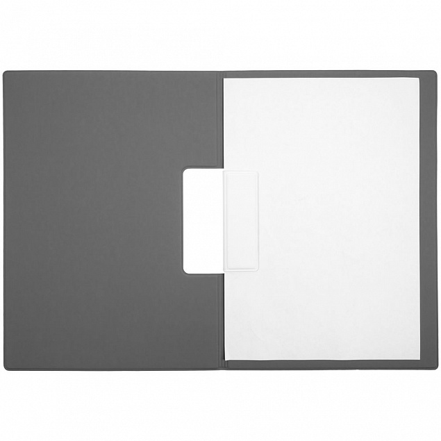Папка-планшет Devon, белая с логотипом в Астрахани заказать по выгодной цене в кибермаркете AvroraStore