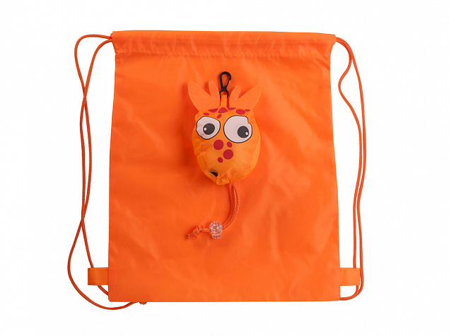 Детский рюкзак ELANIO складной, жираф с логотипом в Астрахани заказать по выгодной цене в кибермаркете AvroraStore