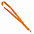 Ланъярд NECK, оранжевый, полиэстер, 2х50 см с логотипом в Астрахани заказать по выгодной цене в кибермаркете AvroraStore