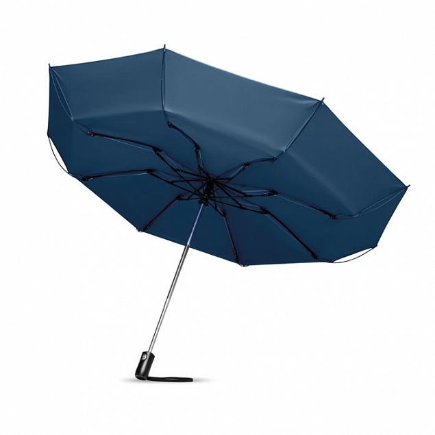Складной реверсивный зонт с логотипом в Астрахани заказать по выгодной цене в кибермаркете AvroraStore