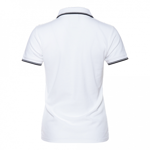 Рубашка поло Рубашка женская 04BK Белый с логотипом в Астрахани заказать по выгодной цене в кибермаркете AvroraStore