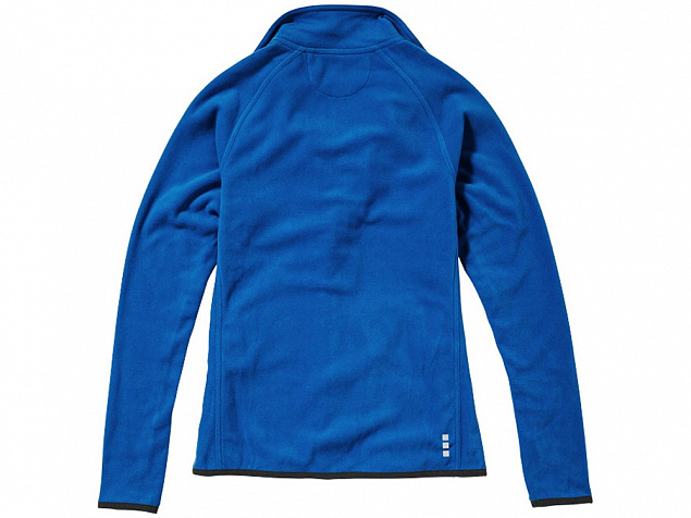 Куртка флисовая Brossard женская, синий с логотипом в Астрахани заказать по выгодной цене в кибермаркете AvroraStore