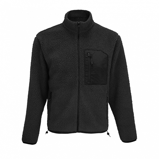 Куртка унисекс Fury, темно-серая (графит) с логотипом в Астрахани заказать по выгодной цене в кибермаркете AvroraStore