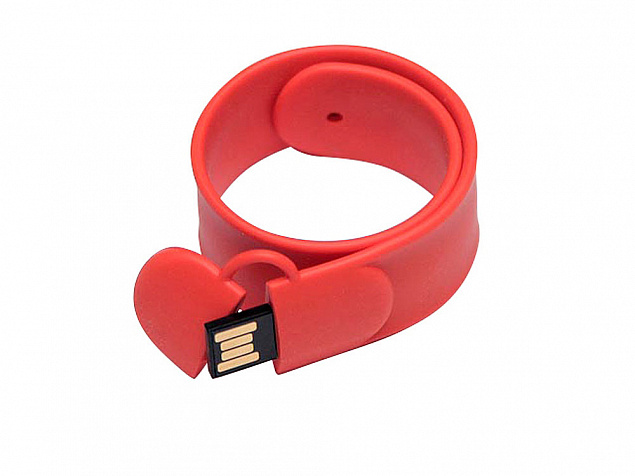 USB 2.0- флешка на 8 Гб в виде браслета с логотипом в Астрахани заказать по выгодной цене в кибермаркете AvroraStore