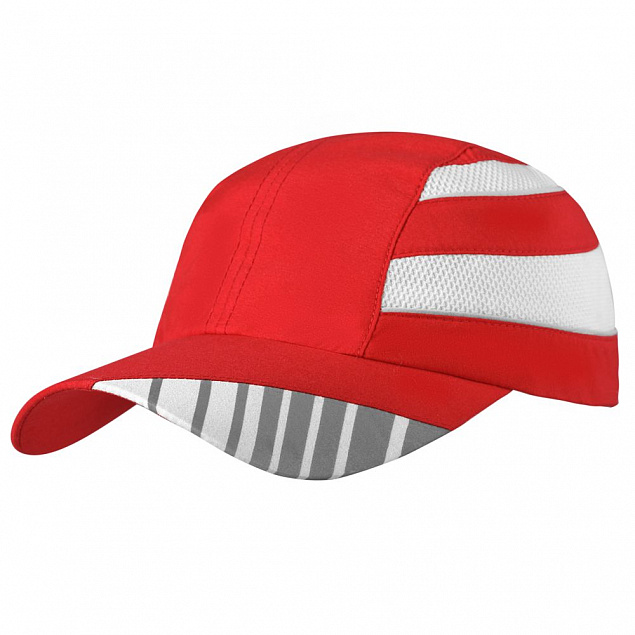 Бейсболка Ben Nevis, красная с логотипом в Астрахани заказать по выгодной цене в кибермаркете AvroraStore