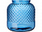 Подсвечник Estar из переработанного стекла, синий прозрачный с логотипом в Астрахани заказать по выгодной цене в кибермаркете AvroraStore