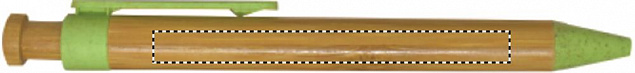 Ручка шариковая из бамбука с логотипом в Астрахани заказать по выгодной цене в кибермаркете AvroraStore