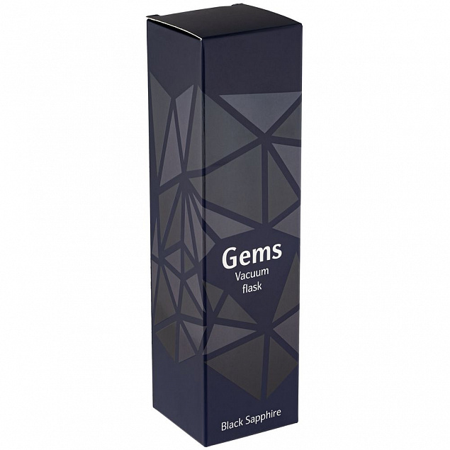 Термос Gems Black Sapphire, черный сапфир с логотипом в Астрахани заказать по выгодной цене в кибермаркете AvroraStore