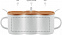 Кружка фарфоровая с ложкой с логотипом в Астрахани заказать по выгодной цене в кибермаркете AvroraStore