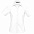Рубашка женская с коротким рукавом ELITE, белая с логотипом в Астрахани заказать по выгодной цене в кибермаркете AvroraStore