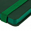 Блокнот Shall, зеленый, с белой бумагой с логотипом в Астрахани заказать по выгодной цене в кибермаркете AvroraStore