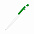 MIR, ручка шариковая, зеленый/белый, пластик с логотипом в Астрахани заказать по выгодной цене в кибермаркете AvroraStore