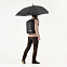 Зонт-трость Dune, черный с логотипом в Астрахани заказать по выгодной цене в кибермаркете AvroraStore