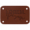 Лейбл Etha Nubuck, S, коричневый с логотипом в Астрахани заказать по выгодной цене в кибермаркете AvroraStore