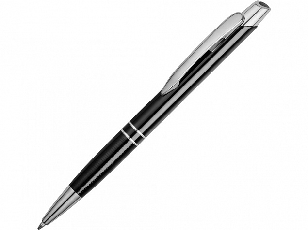 Ручка шариковая Имидж, черный с логотипом в Астрахани заказать по выгодной цене в кибермаркете AvroraStore