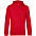 Толстовка с капюшоном унисекс BNC Inspire (Organic), красная с логотипом в Астрахани заказать по выгодной цене в кибермаркете AvroraStore