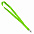 Ланъярд NECK, зеленый, полиэстер, 2х50 см с логотипом в Астрахани заказать по выгодной цене в кибермаркете AvroraStore