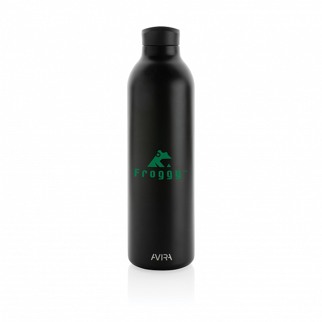 Термобутылка Avira Avior из переработанной нержавеющей стали RCS, 1 л с логотипом в Астрахани заказать по выгодной цене в кибермаркете AvroraStore
