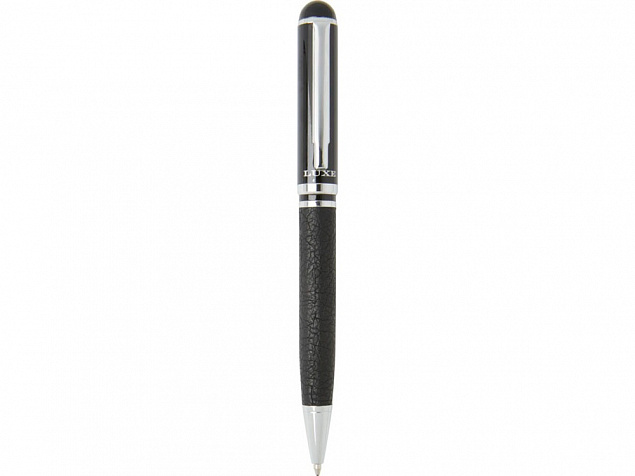 Verse Подарочный набор из шариковой ручки и брелока, черный с логотипом в Астрахани заказать по выгодной цене в кибермаркете AvroraStore