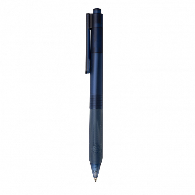 Ручка X9 с матовым корпусом и силиконовым грипом с логотипом в Астрахани заказать по выгодной цене в кибермаркете AvroraStore