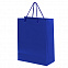 Пакет подарочный BIG GLAM 32х12х43 см, синий с логотипом в Астрахани заказать по выгодной цене в кибермаркете AvroraStore