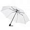 Зонт складной Rain Spell, белый с логотипом в Астрахани заказать по выгодной цене в кибермаркете AvroraStore