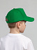 Бейсболка детская Standard Kids, зеленая с логотипом в Астрахани заказать по выгодной цене в кибермаркете AvroraStore