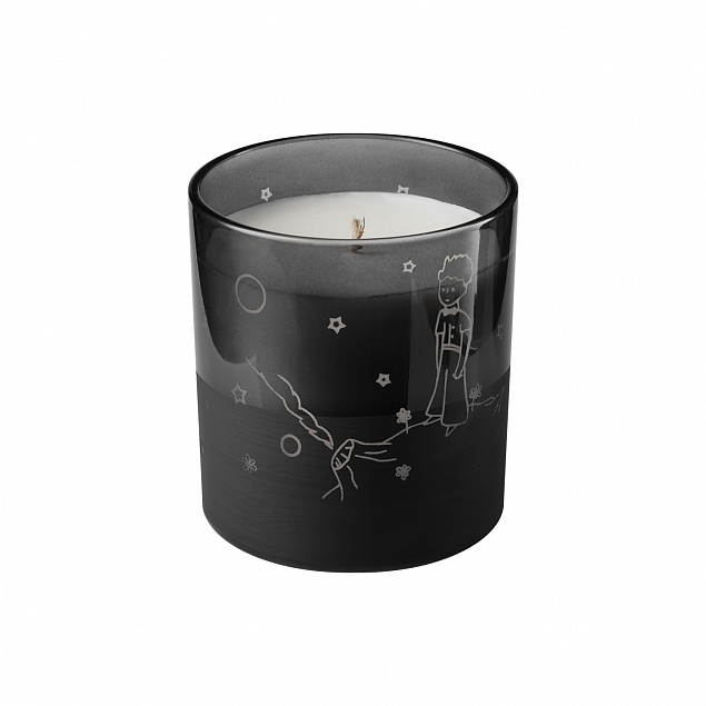 Ароматическая свеча, Black Edition, черная с логотипом в Астрахани заказать по выгодной цене в кибермаркете AvroraStore