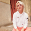 Толстовка женская без начеса LIGHTWEIGH HOODED SWEAT 240 с логотипом в Астрахани заказать по выгодной цене в кибермаркете AvroraStore