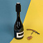 Вакуумная пробка для вина WINERY, 4,5х7 см , пластик,черный с логотипом в Астрахани заказать по выгодной цене в кибермаркете AvroraStore