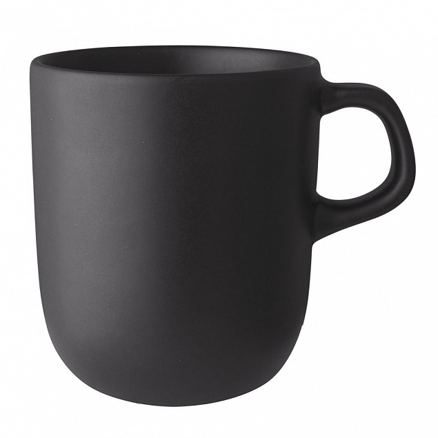 Чашка Nordic Kitchen, большая, черная с логотипом в Астрахани заказать по выгодной цене в кибермаркете AvroraStore