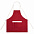 Фартук Settle In, красный с логотипом в Астрахани заказать по выгодной цене в кибермаркете AvroraStore