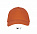 Бейсболка LONG BEACH,Темно-серый/ Оранжевый  с логотипом в Астрахани заказать по выгодной цене в кибермаркете AvroraStore