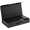 Коробка с ручкой Platt, черная с логотипом в Астрахани заказать по выгодной цене в кибермаркете AvroraStore