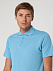 Рубашка поло Virma light, голубая с логотипом в Астрахани заказать по выгодной цене в кибермаркете AvroraStore