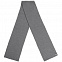 Шарф Tommi, серый меланж с логотипом в Астрахани заказать по выгодной цене в кибермаркете AvroraStore