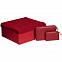 Набор Daily Elegance, красный с логотипом в Астрахани заказать по выгодной цене в кибермаркете AvroraStore