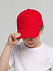 Бейсболка детская Standard Kids, красная с логотипом в Астрахани заказать по выгодной цене в кибермаркете AvroraStore