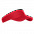 Козырек Козырёк 25U Красный с логотипом в Астрахани заказать по выгодной цене в кибермаркете AvroraStore