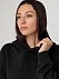 Худи оверсайз унисекс Tolla, черное с логотипом в Астрахани заказать по выгодной цене в кибермаркете AvroraStore