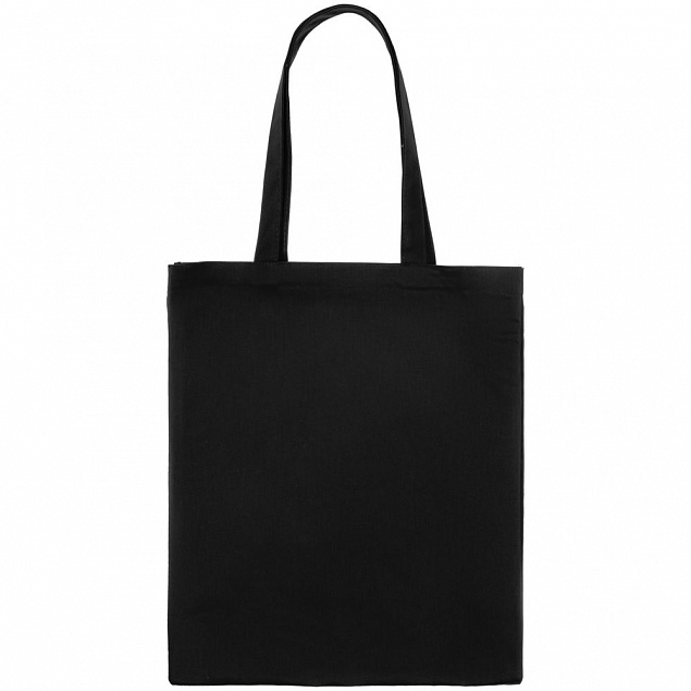 Холщовая сумка Countryside 260, черная с логотипом в Астрахани заказать по выгодной цене в кибермаркете AvroraStore